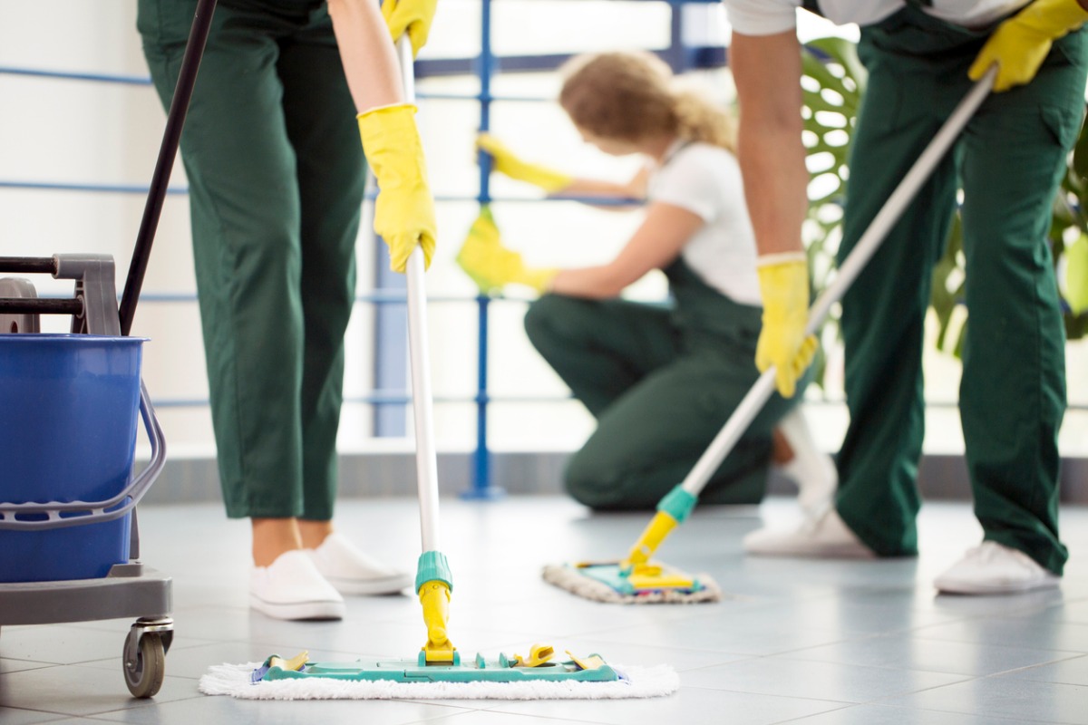 How to advertise a cleaning company.